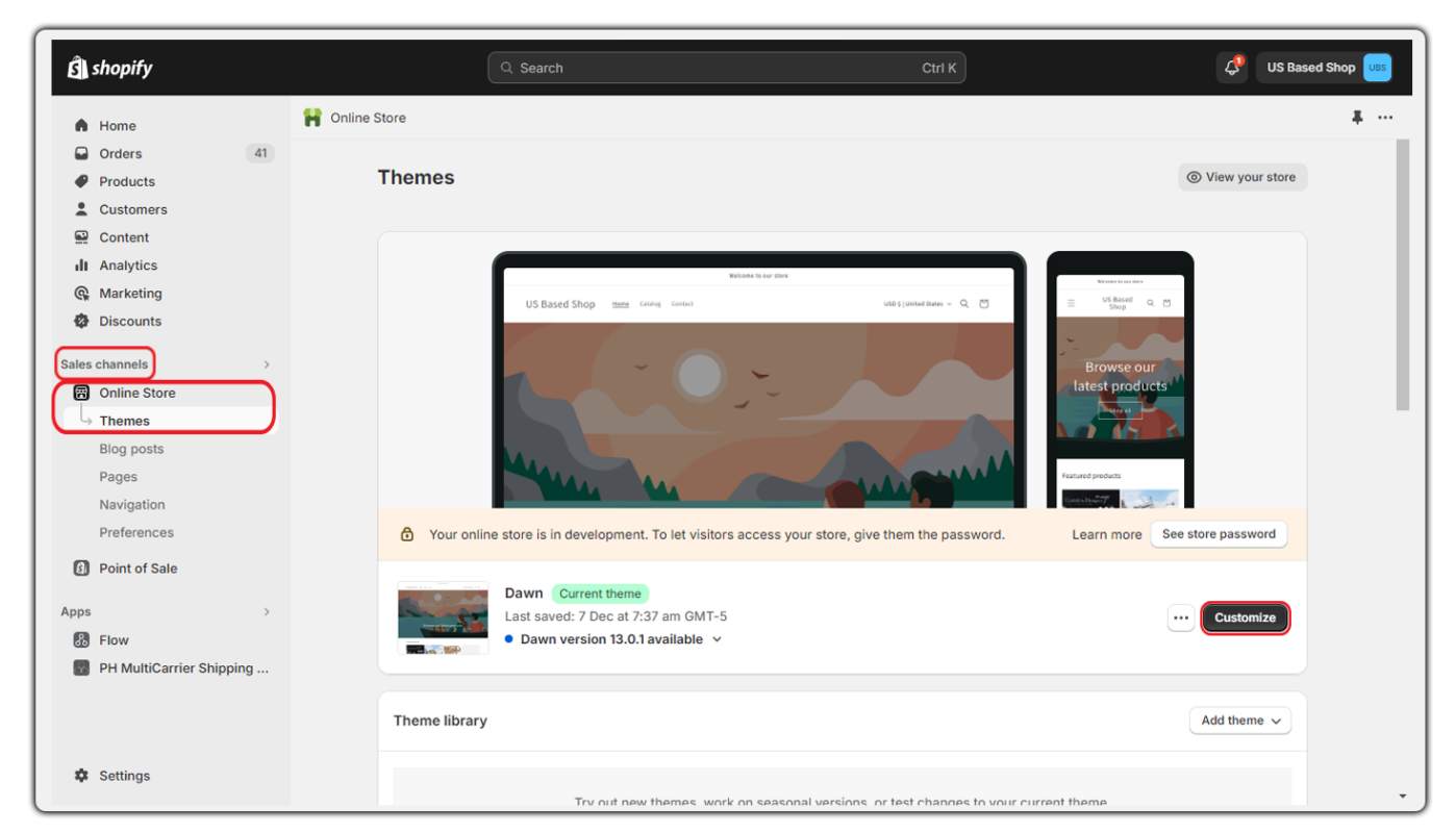 shopify themes