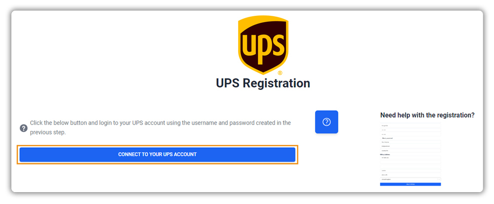 connect to ups
