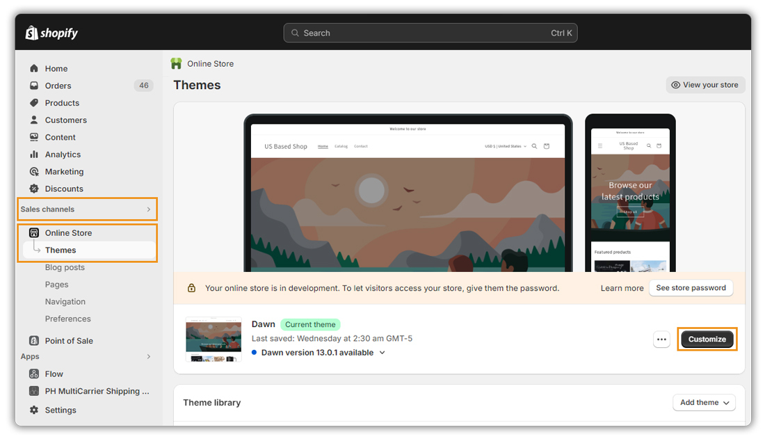 shopify themes