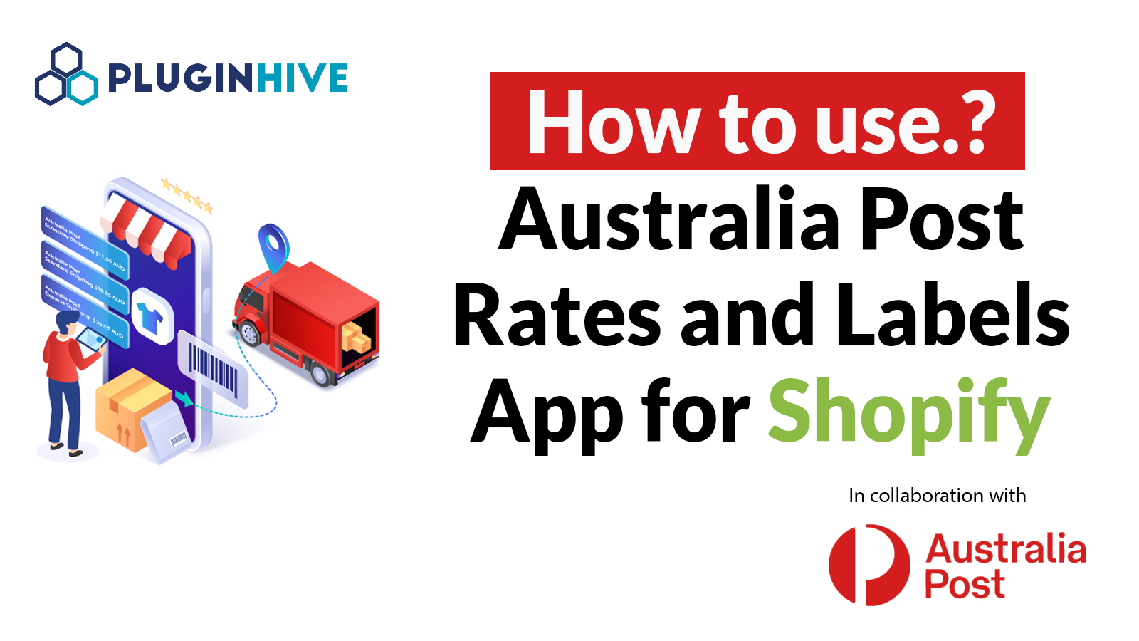 how to use shopify australia post app