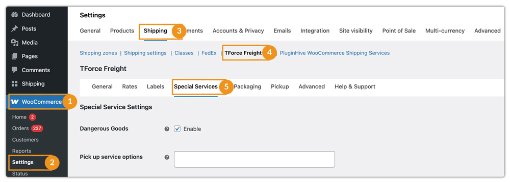 tforce special services