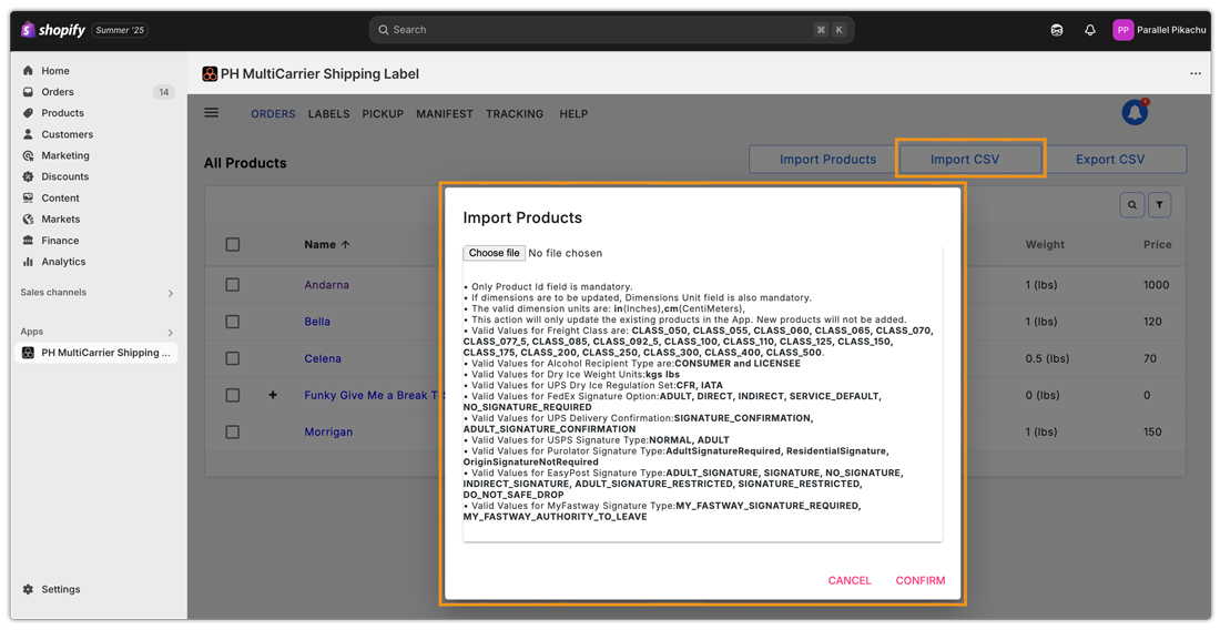 CSV Export & Import for Bulk Updates