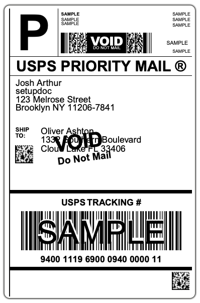 label