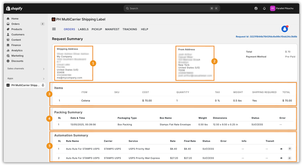 Understanding the Log Details