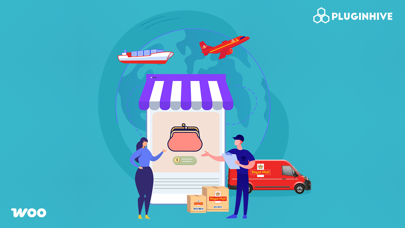 woocommerce royal mail shipping options