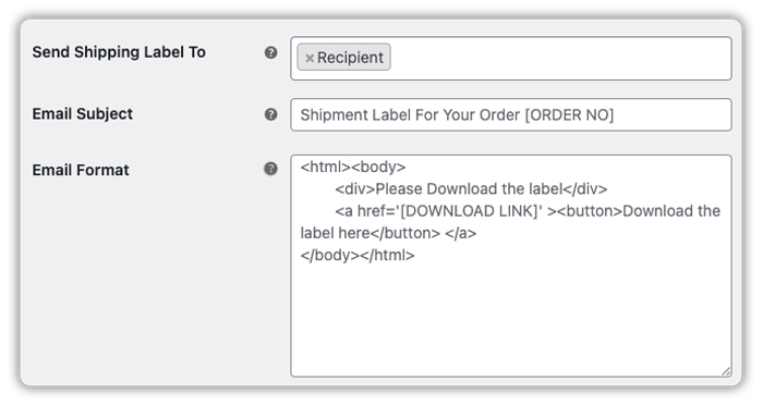 email fedex return labels