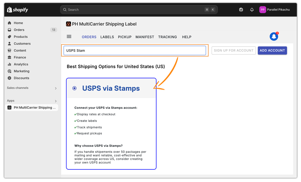 usps shipping