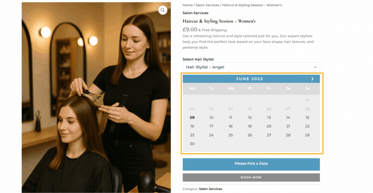 Customer Booking Experience