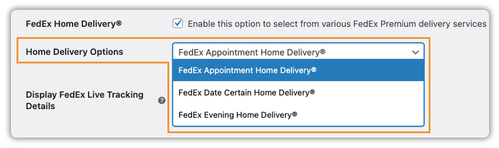 FedEx Home Delivery Options