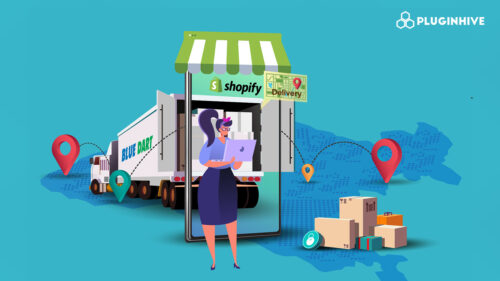 blue dart tracking with shopify