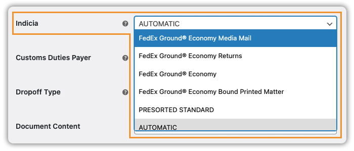 FedEx Indicia
