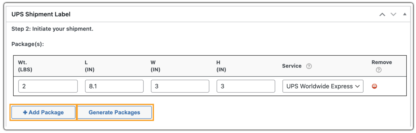 add/generate package
