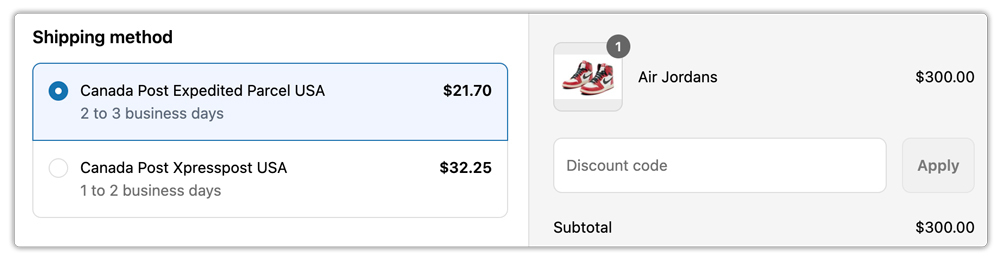 Canada Post Services for Shopify Toronto