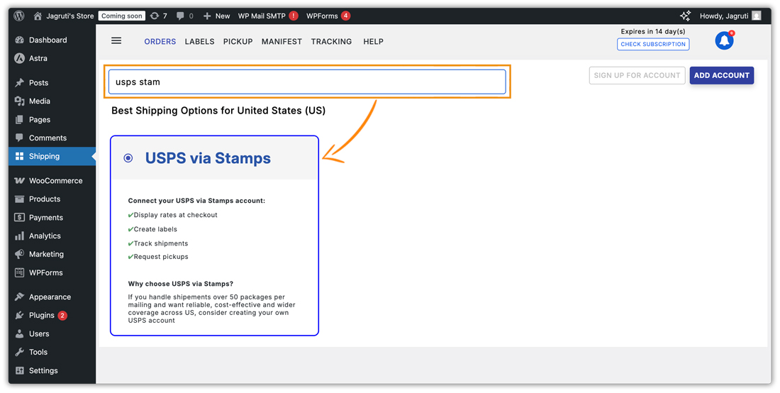 usps stamps carrier