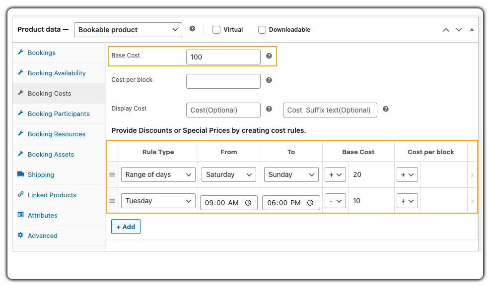 Add Hourly Pricing and Seasonal Rules