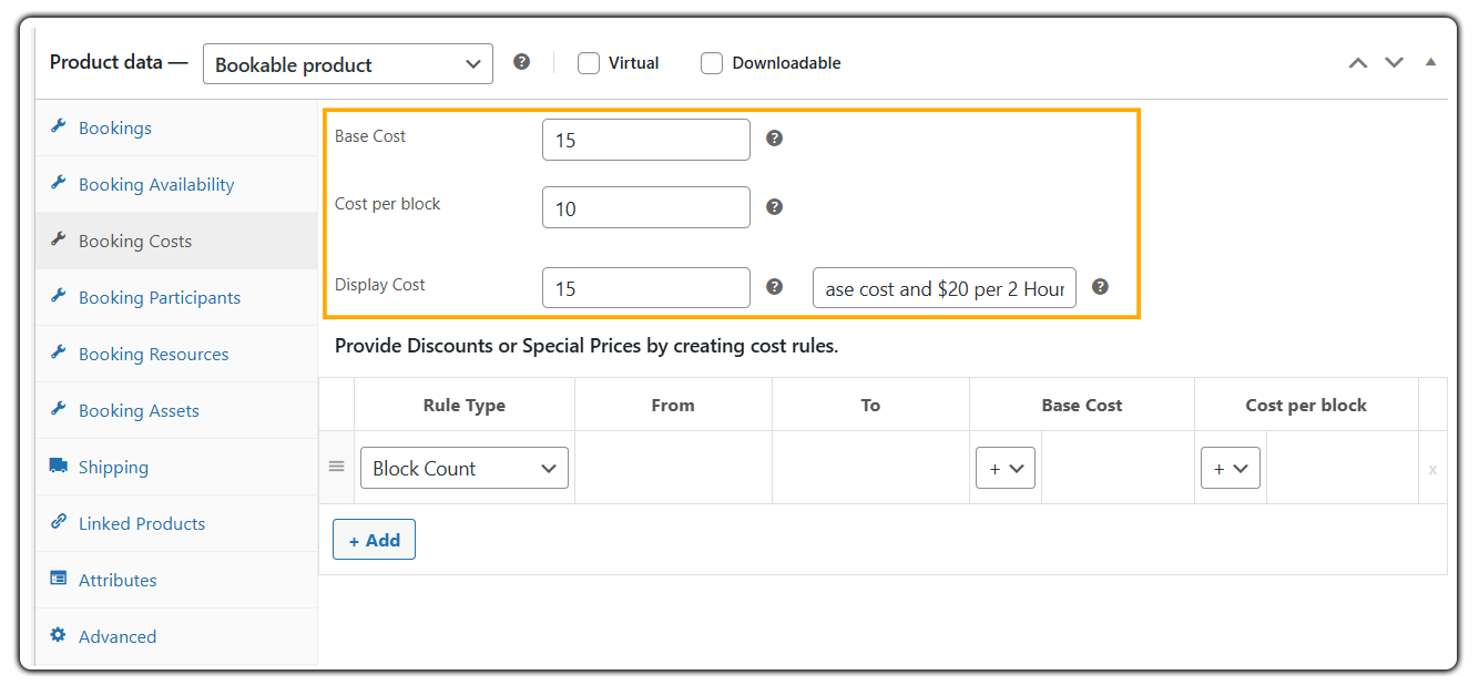 bicycle rental cost