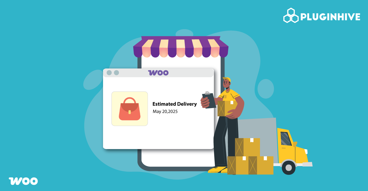 display estimated delivery dates