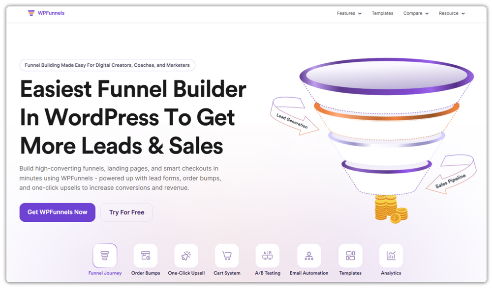WPFunnels - Funnel Builder for WooCommerce