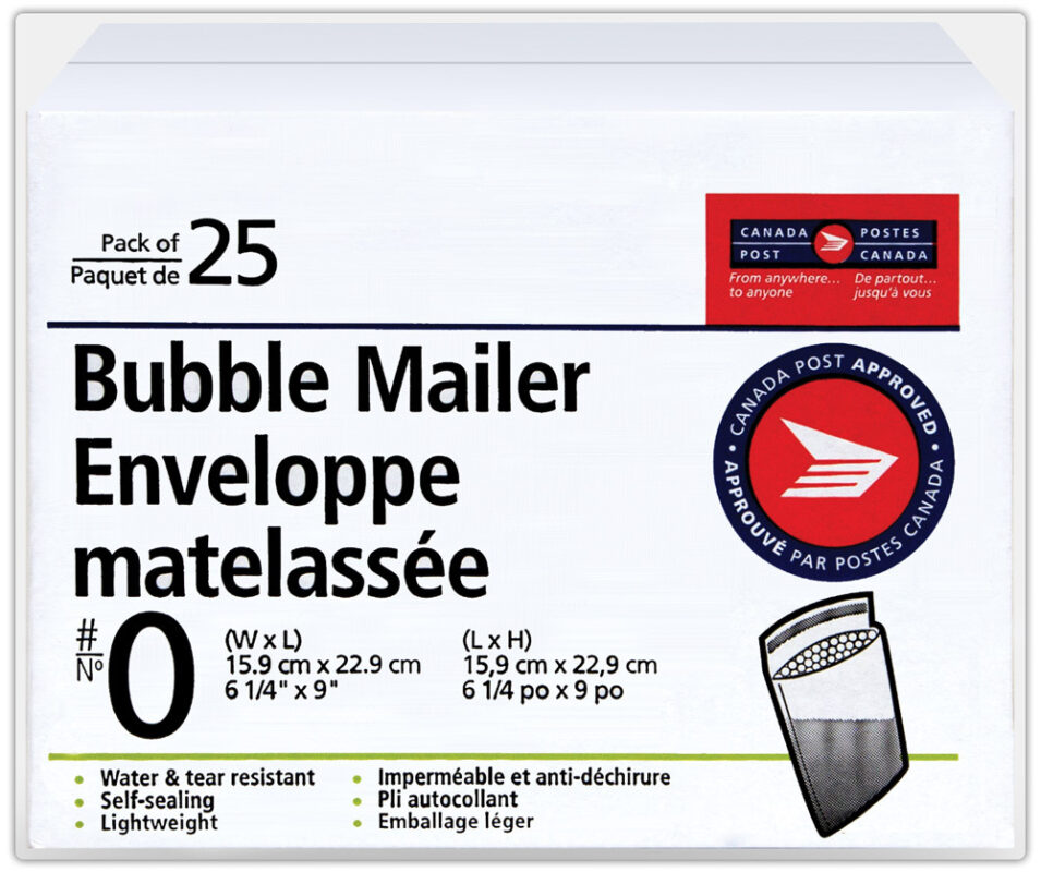 #0 Poly Bubble Mailer