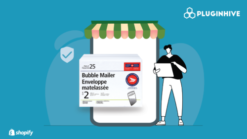 bubble mailer with canada post