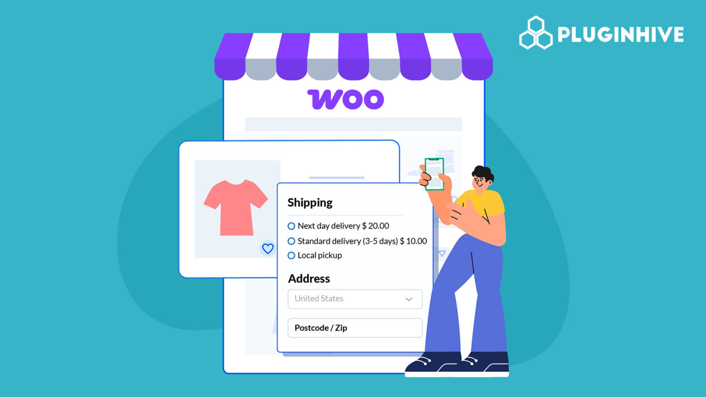 woocommerce estimated delivery date by postcodes