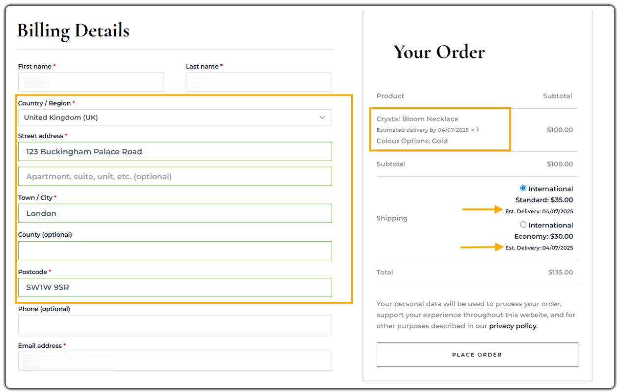 Customer Location Adds Time