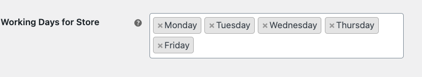 delivery date based on working days