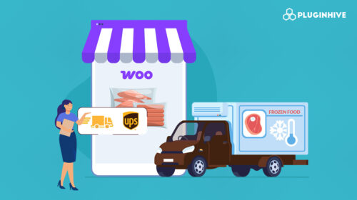 woocommerce ups frozen food shipping