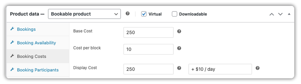 Control Pricing by Duration of Rental