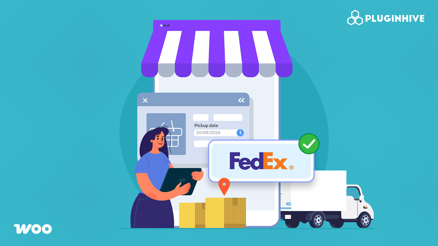 woocommerce fedex pickup