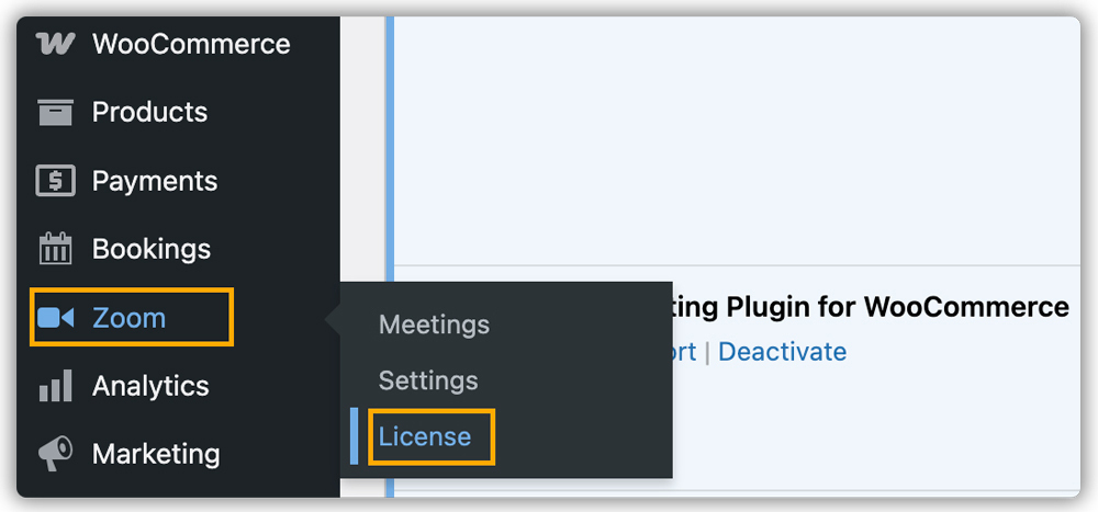 zoom meeting plugin license 