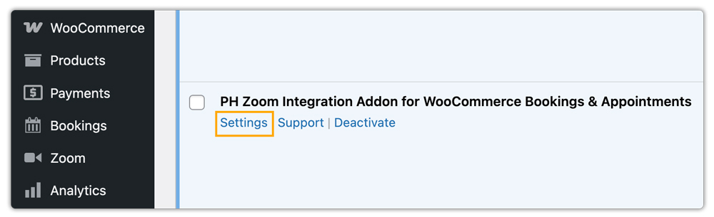 zoom meeting plugin setting 