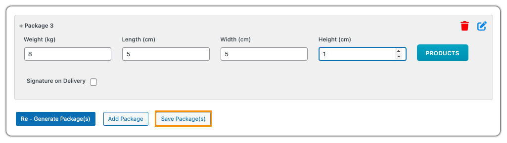 add details and save
