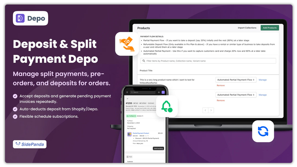 Depo: Deposit & Partial Payment App for Shopify