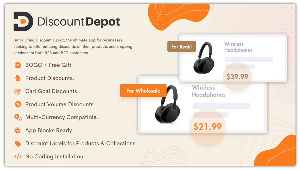 Discount Depot: All-in-One Discount App for Shopify
