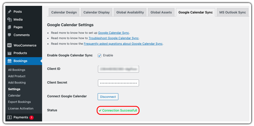 Google Calendar Sync