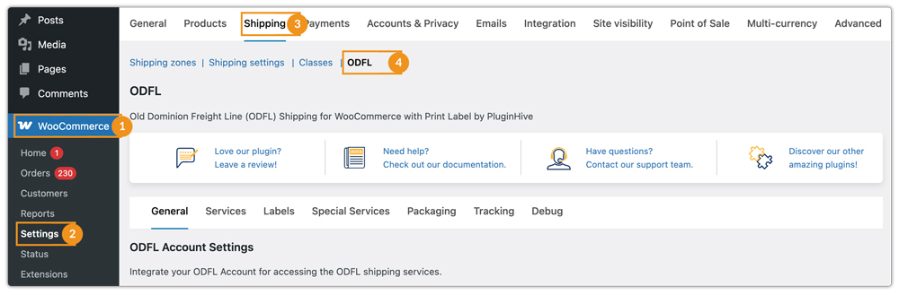 odfl freight shipping 