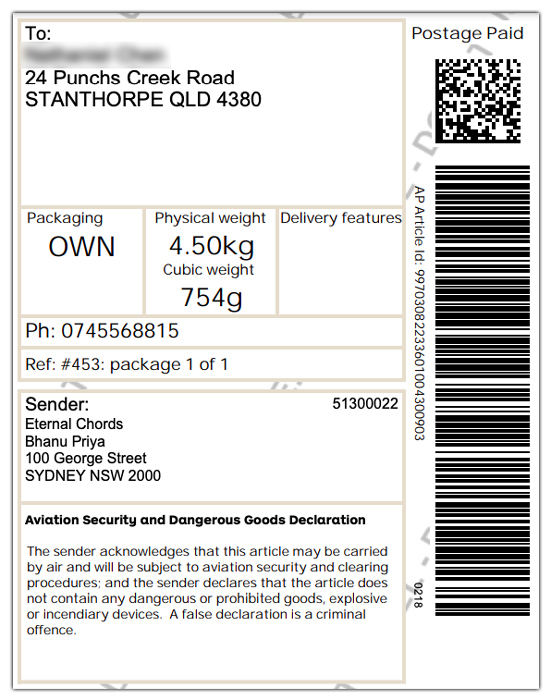 label for 2nd order 