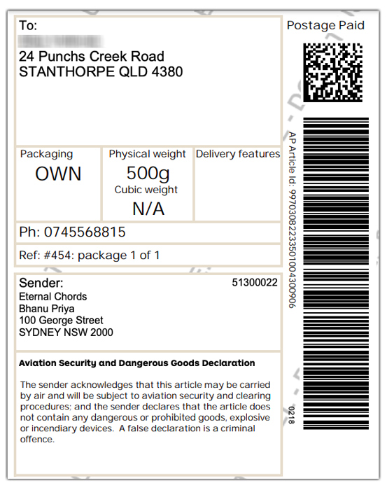 label for 3rd order