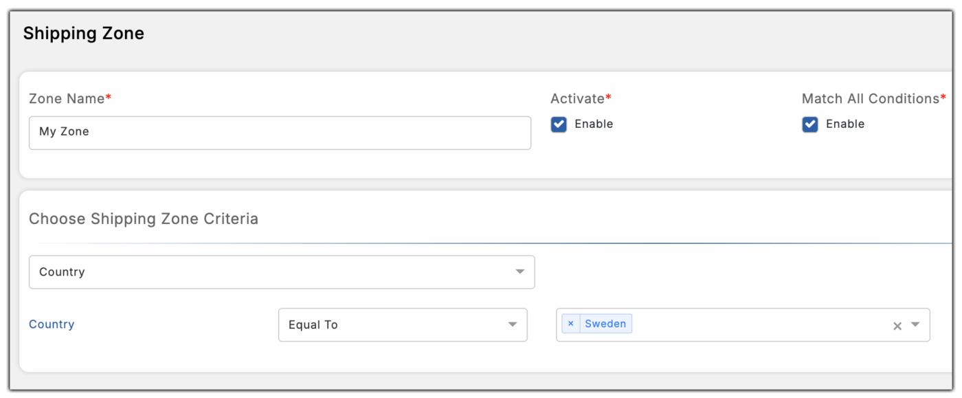 postnord shipping options