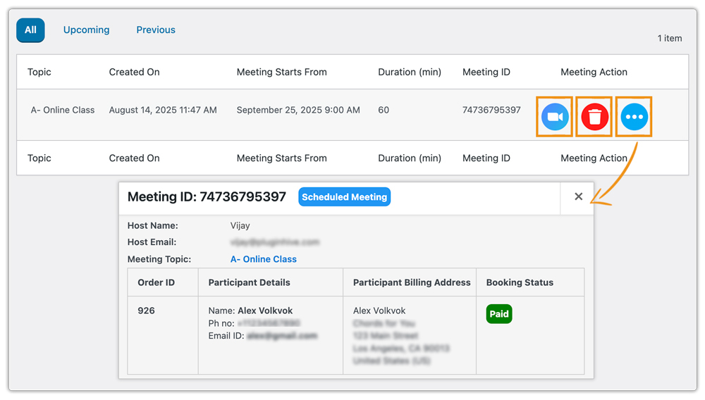 Zoom Integration for Virtual Appointments
