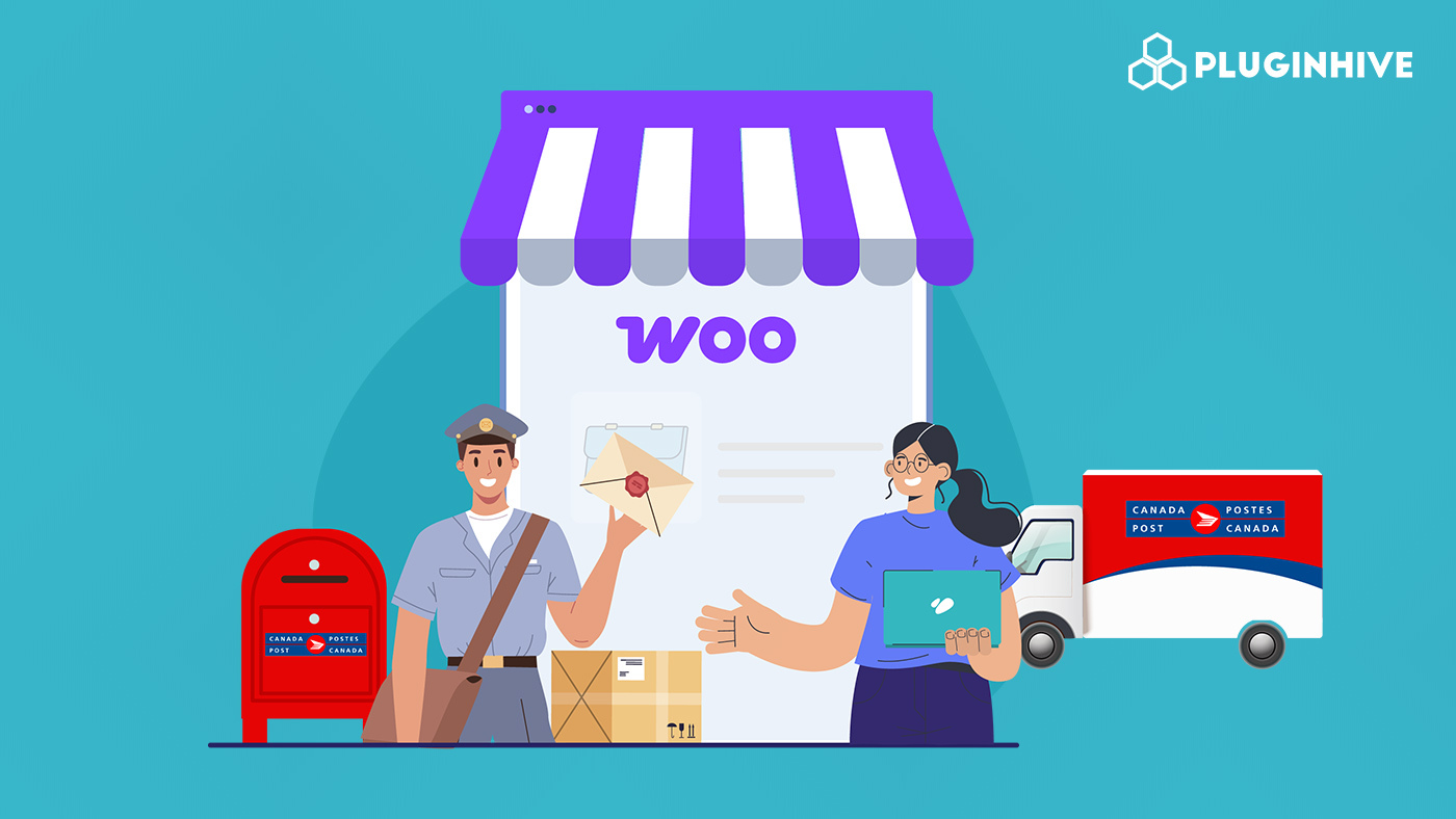 canada post shipping in woocommerce