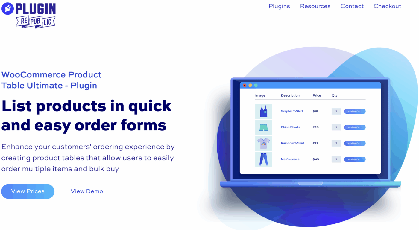 WooCommerce Product Table Ultimate Plugin