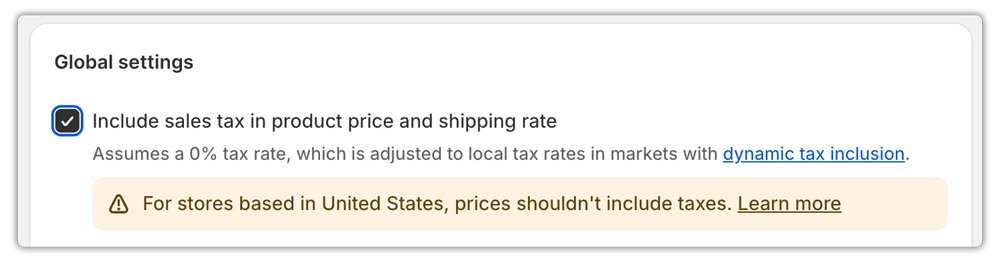 Duties & Taxes - shopify international shiping with fedex