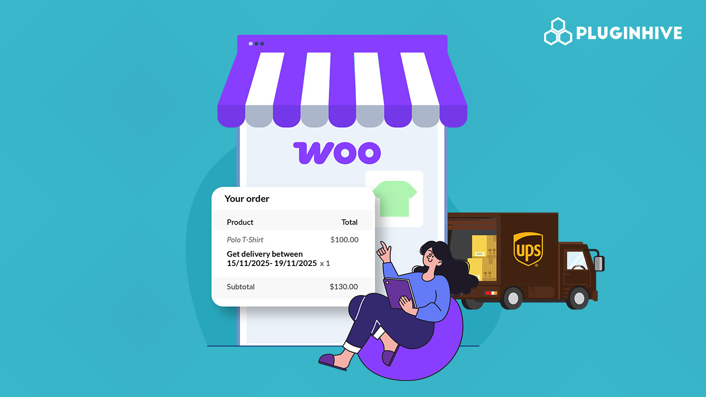 ups estimated delivery date in woocommerce