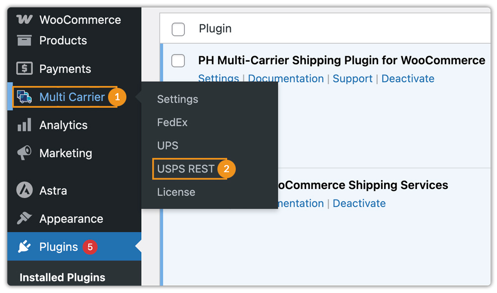usps rest registration 