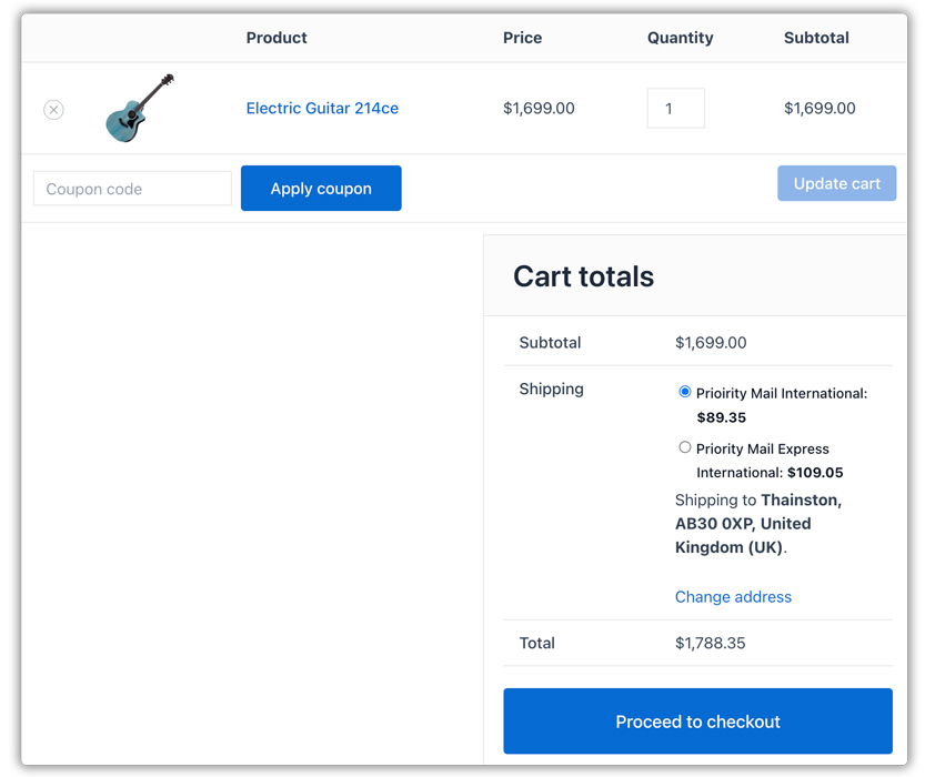 international usps rates