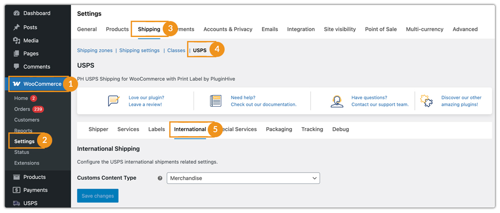 usps international shipping