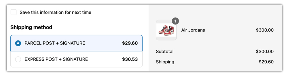 australia post shipping services