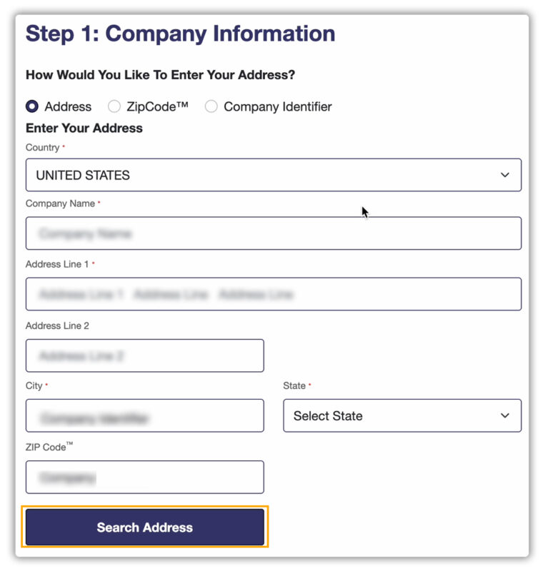 add company info